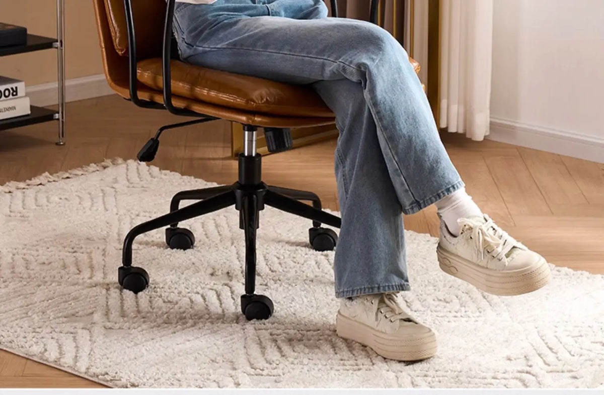 Swivel Study Office Chair Throne Ergonomic Mobile Executive Comfortable Office Chair Desk Nordic Silla Oficina Salon Furniture