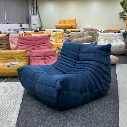 Lazy sofa sofa light luxury simple chair suede freehand space recliner