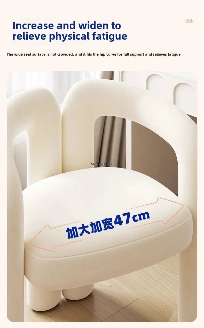 Richome Stool Dressing Chair Makeup Simplicity Modern Bedroom Home Use Light Luxury Dressing Table Simplicity Living Room Sofas