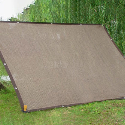 4x4m Camping Awning Tent  Summer Outdoor UV Protection Shade Membrane Sun Shade Net Car Tent Beach Privacy Sunscreen Mesh Cover