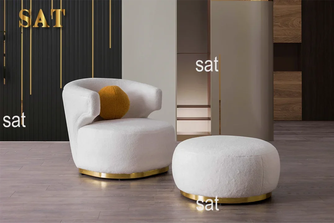 -Modern Luxury Living Room Sofa Set Family Office Furniture Sofa Villa Apartment Living Room Furniture