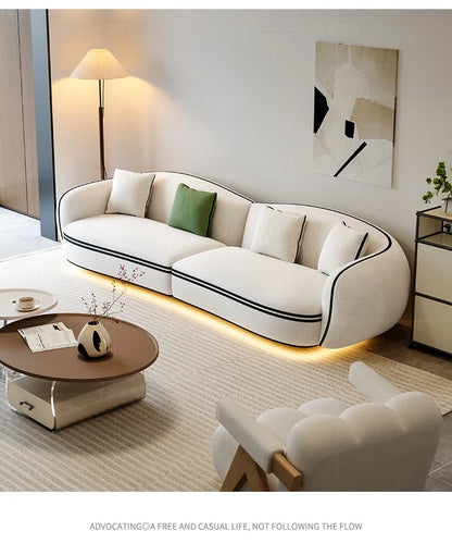 Y White Cloud Living Room Sofas Nordic Air Single Modern Outdoor Sofa Replica Bedroom Designer Balcony Muebles Salon Furniture