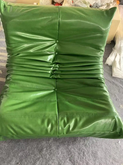 High quality oil wax leather lazy sofa, living room, hotel bedroom are all placed, fashionable, high-end and atmospheric.