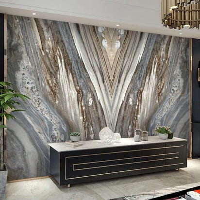 Custom Mural Paper 3D Marble Tiles Texture Photo Wallpaper Modern Luxury Hotel Bedroom Living Room TV Background Home Decoration