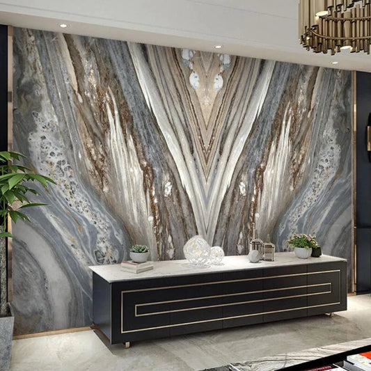 Custom Mural Paper 3D Marble Tiles Texture Photo Wallpaper Modern Luxury Hotel Bedroom Living Room TV Background Home Decoration
