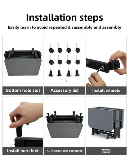 Rollaway bed Single office lunch break bed Nap bed Portable retractable hidden escort bed Rollaway bed Camp bed