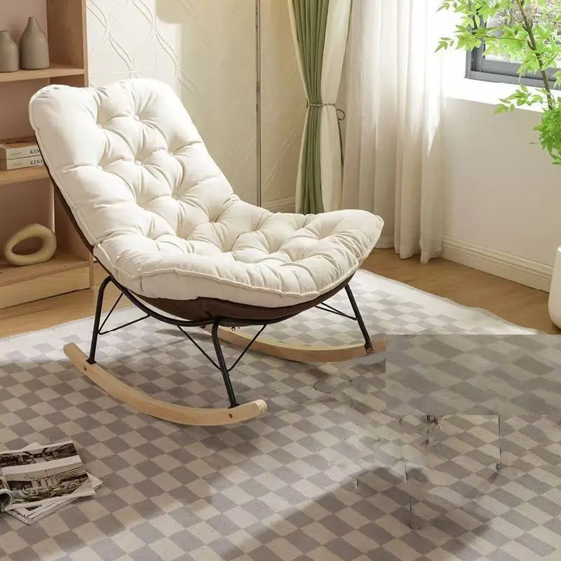 Lazy sofa honeycomb rocking chair household balcony rocking  simple leisure back reclining sofa
