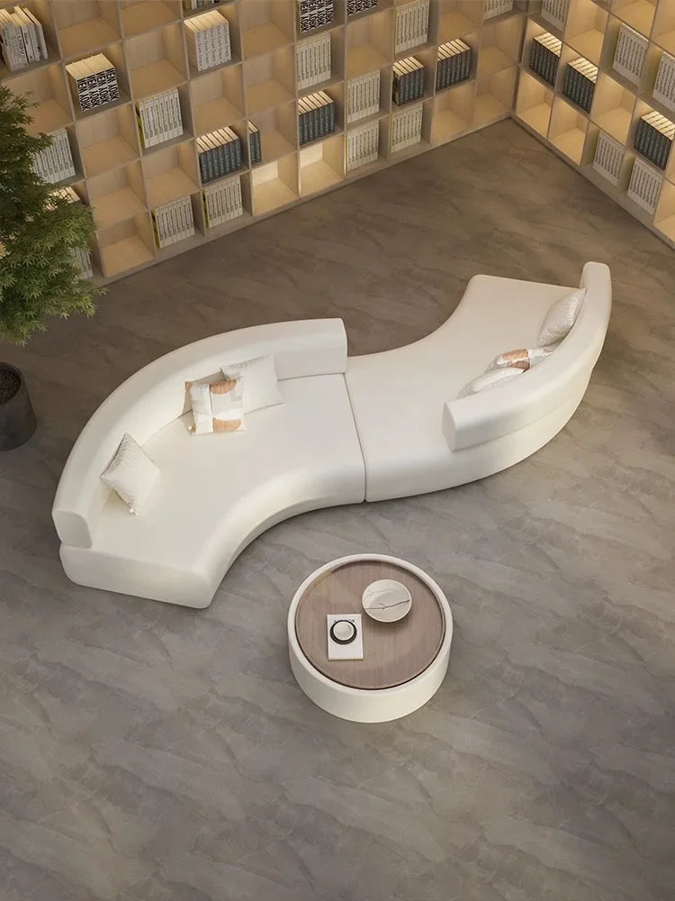 Nordic Cloud Living Room Sofas Minimalist Modern Luxury Outdoor Sofas Designer Relaxing Balcony Wood Divano Library Furniture