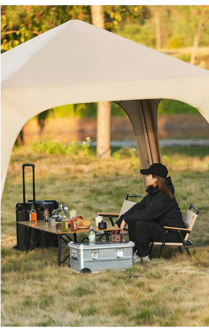 MOUNDAINHIKERInflatable Dome Outdoor Camping Waterproof Portable Tent Multiple People Large Capacity Park Sunscreen and Sunshade
