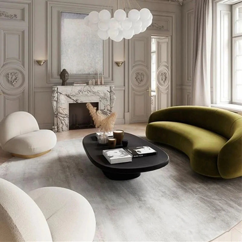 Replica Mini Living Room Sofas Designer Velvet Curved Cloud Corner Small Outdoor Nordic Sofa Luxury Divano Postmodern Furniture