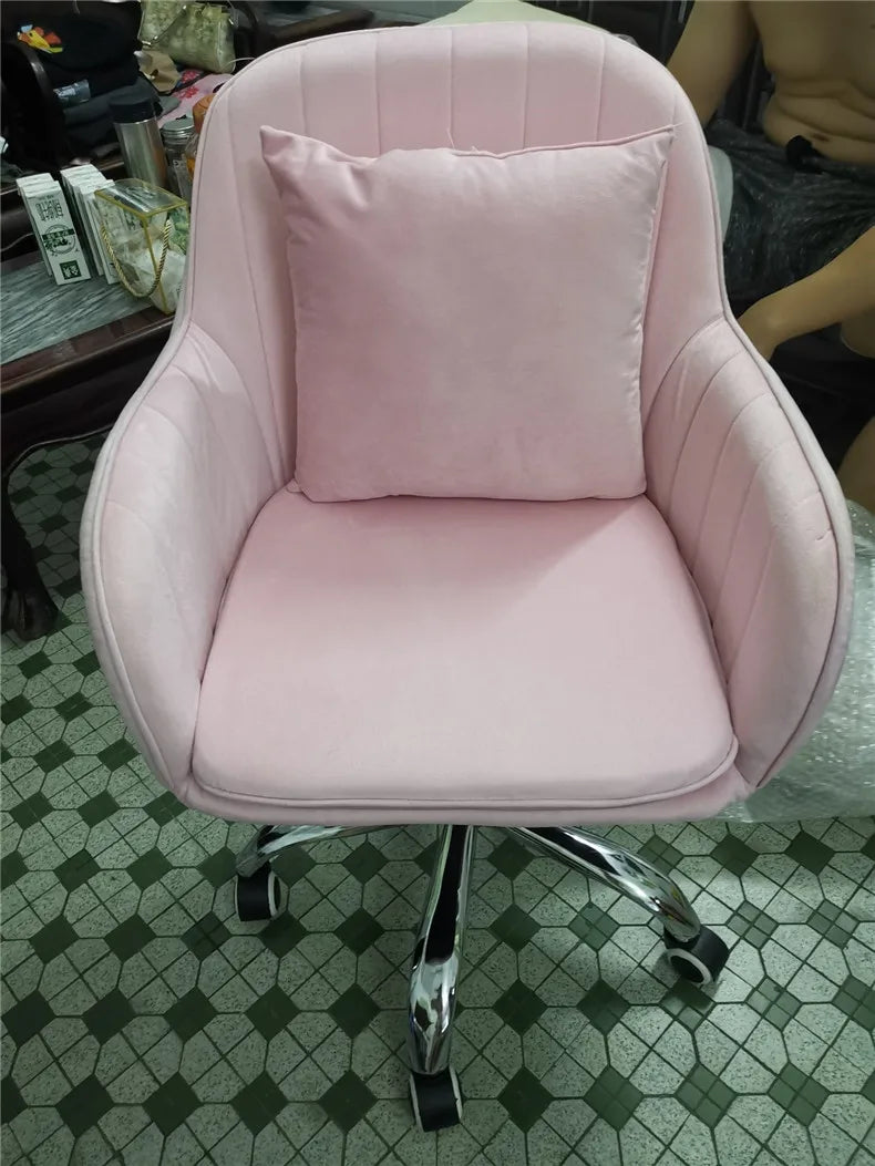 Lift Swivel Office Chairs Bedroom Home Armrest Backrest Leisure Computer Chair Student Dormitory Comfortable Learning Desk Chair