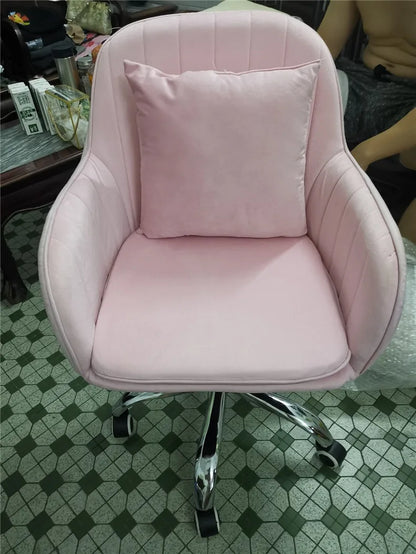 Lift Swivel Office Chairs Bedroom Home Armrest Backrest Leisure Computer Chair Student Dormitory Comfortable Learning Desk Chair