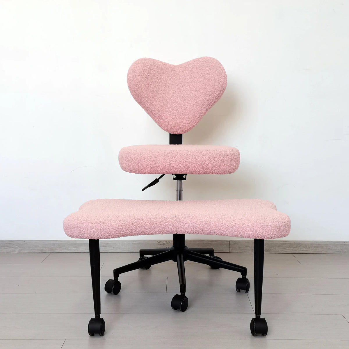 Cross Leg Chair - Meditation Chair with Wheels, ADHD Chair, Height Adjustable Seat, Adjustable Footstool