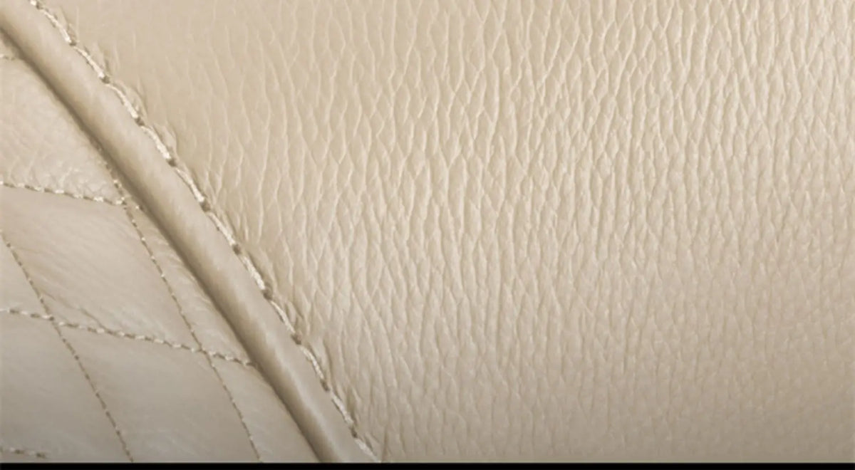 A38 Leather Sofa Luxury Villa Living Room New Chinese Style First Layer Cowhide European Solid Wood Home