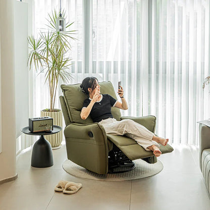 Reclining Rotatable Electric Function Single Anti-Scratching Lazy Sofa Rocking Chair