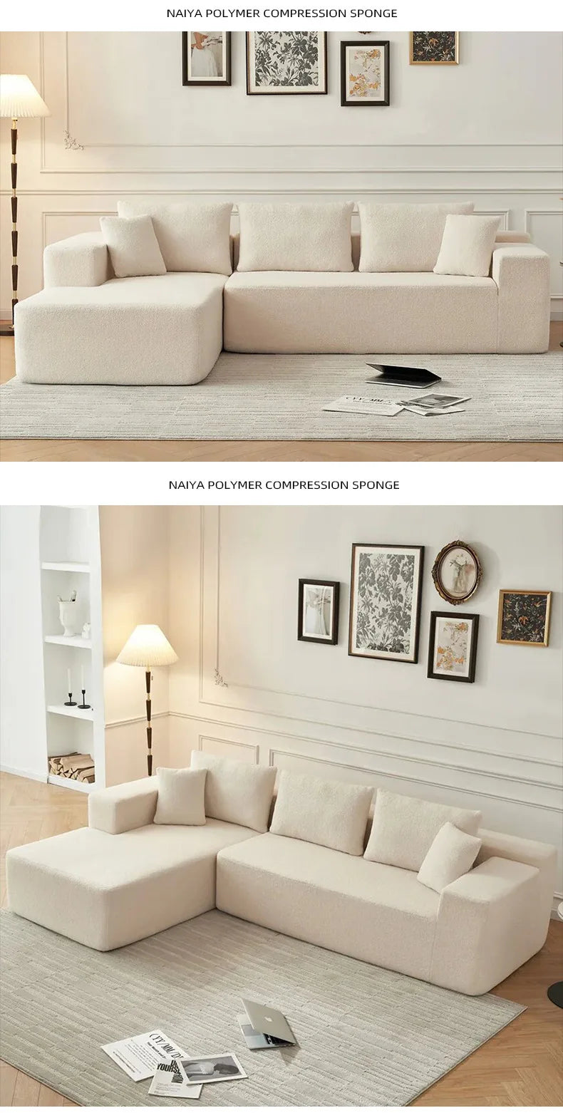 Vacuum Compression Roll Sofa Compression Sofa Full Sponge No Skeleton Small Apartment Sofa