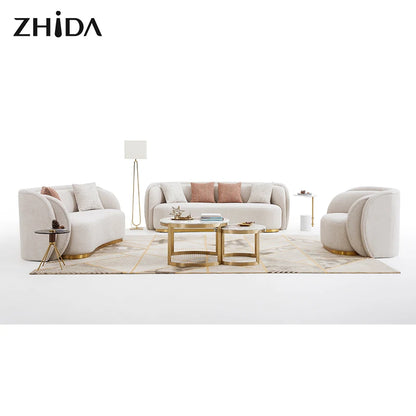 Italian Style Living Room Sofas Set Furniture Customization Sofa Set Couch Live Room Furniture