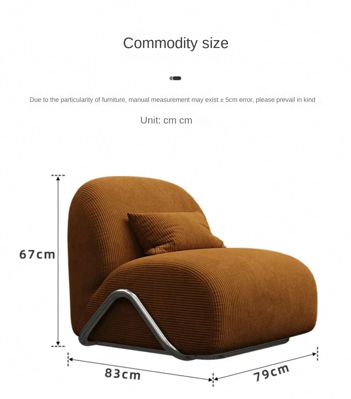 J J Modular Single Sofa Bedroom Balcony Living Room Leisure Chair Antique Designer Fabric Lazy Sofa Artistic Furniture