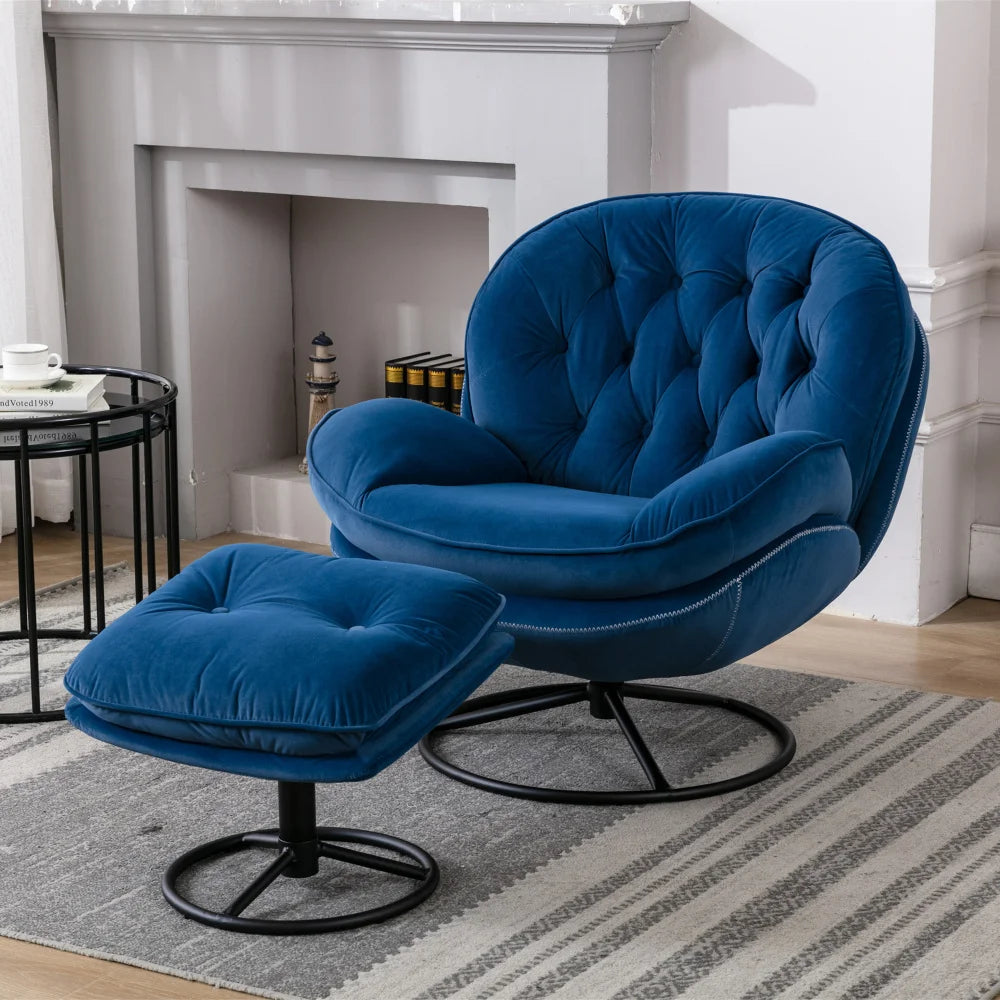 Accent chair  TV Chair  Living room Chair   with Ottoma