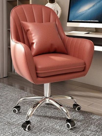 Leisure Bedroom Student Dormitory Computer Chair Home Furniture Backrest Office Chairs Front Desk Hotel Lifting Swivel Armchair