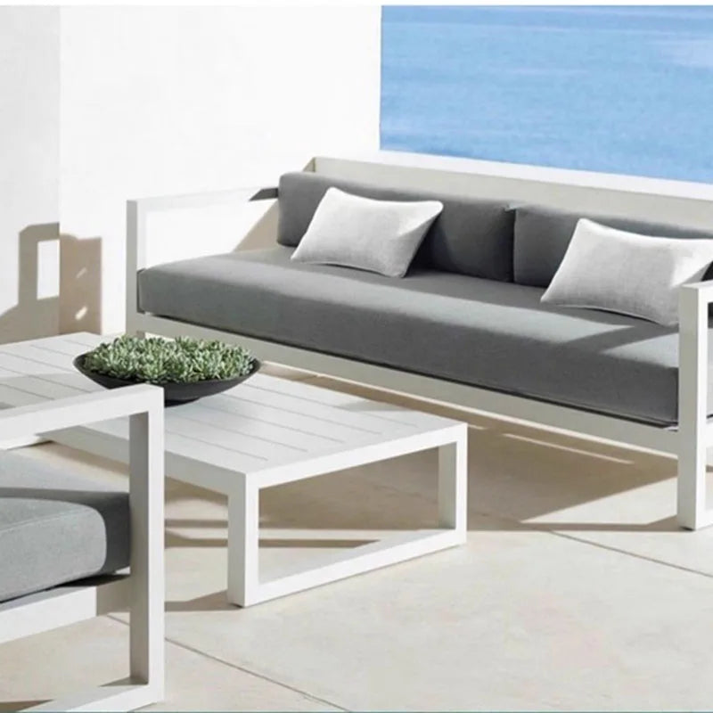 Armchair Minimalist Garden Furniture Sets Outdoor Garden Furniture Sets Patio Nordic Muebles De Patio Exterior Patio Furnitures