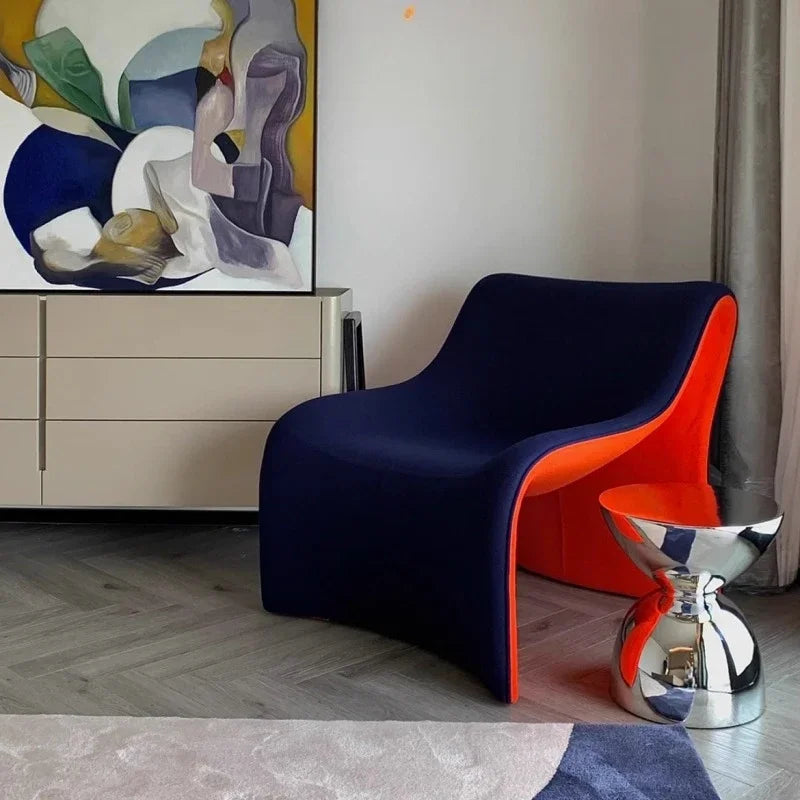 High heels chair special-shaped fiberglass leisure chair single sofa recliner