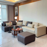 Floor Leather Living Room Sofas Couch Luxury Recliner Corner Pouf Living Room Sofas Lounge Bedroom Divano Postmodern Furniture