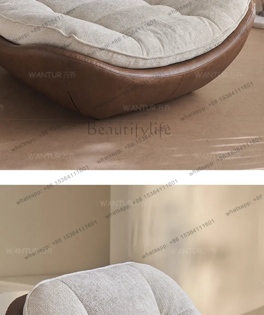 minimalist light luxury Nordic sofa chair simple leisure lazy sofa chair