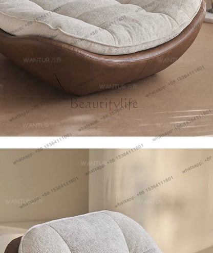 minimalist light luxury Nordic sofa chair simple leisure lazy sofa chair