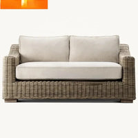 Hot Sales Luxury Modern Waterproof Outdoor Wicker Balcony Aluminum Frame