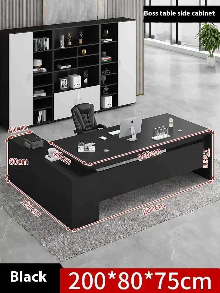 Executive Table Desk Writing Professional Auxiliary Computer Tables Work Corner Student Side Desk Study Mesa Office Furniture