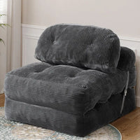 olding Soa Bed, Convertible Sleeper Chair with Back Support and Pillow uton,Boneloldable Couch or Living Room/Gt Use/Home Oice,