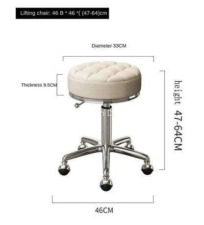 Hairdresser Furniture Barber Shop Chair Hair Chairs Salon Folding Stool Tabouret Roulette Aesthetics Beauty Ergonomic Chair