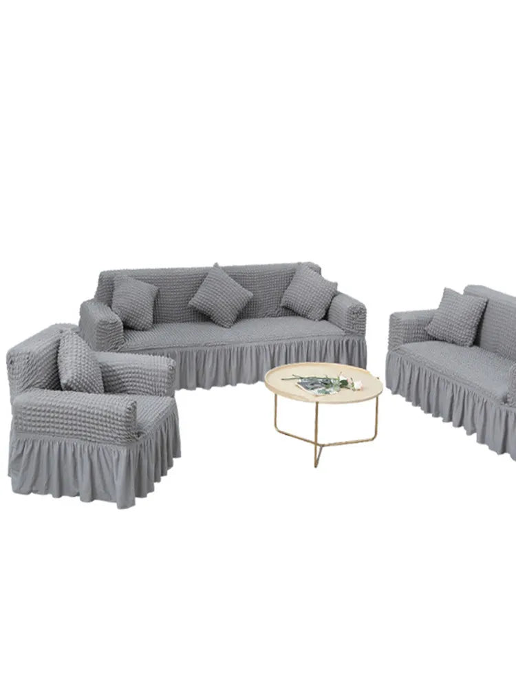 Straight Sofa Cover for Couch, Armchair Covers, 2 and 3 Seats, Corner Living Room, Modern Sides, Chair Elastic Set Furniture