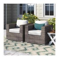 Patio Chair with Sunbrella Cushions – Stylish and Durable Outdoor Seating for Comfort and Relaxation