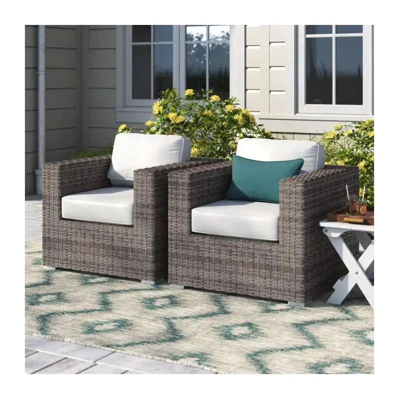 Patio Chair with Sunbrella Cushions – Stylish and Durable Outdoor Seating for Comfort and Relaxation
