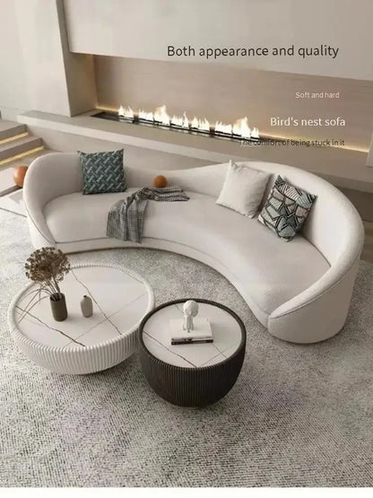 Funky Europe Living Room Sofas Service Minimalist Background Luxury Office Sofa Relaxing Elegant Modern Divano Salon Furniture