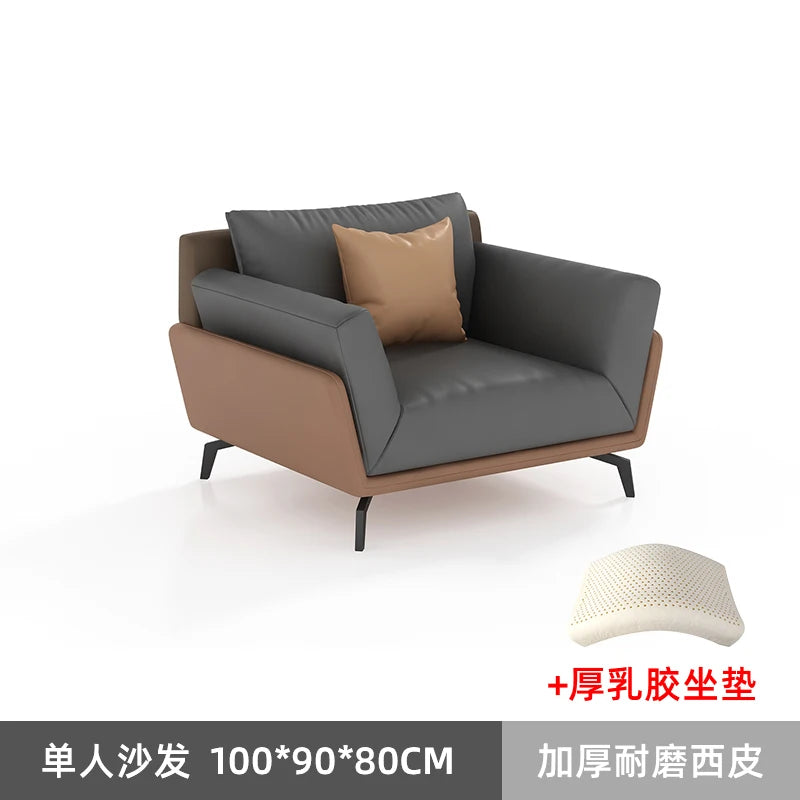 CP office sofa coffee table combination simple modern business rest reception