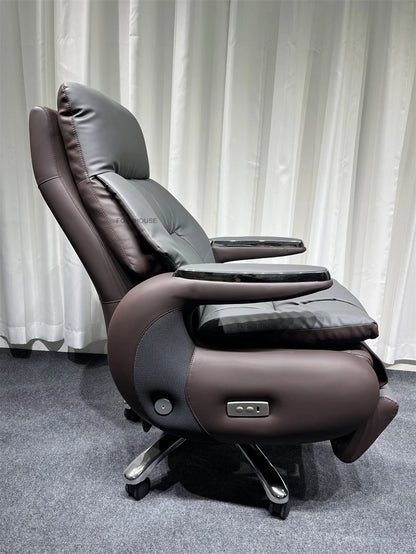 Electric Smart Office Chairs European Reclining Computer Chair Home Gaming Armchair Modern Office Furniture High-end Boss Chair