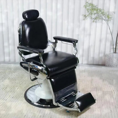 Barber shop chair perm dyeing put down chair oil head men shave beard repair face chair net red hair salon special hair cut seat