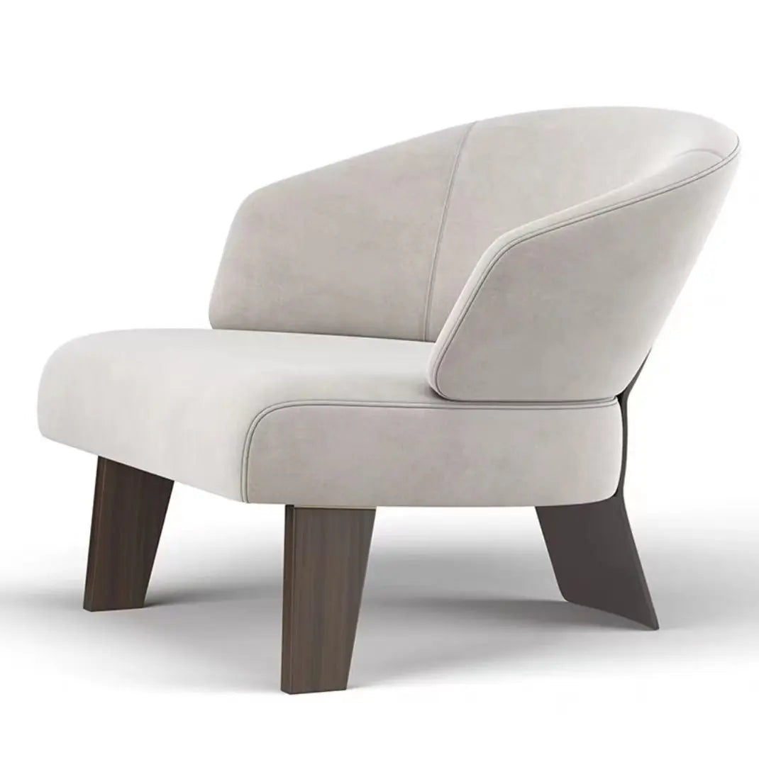 Light luxury fabric single sofa chair modern simple tiger chair