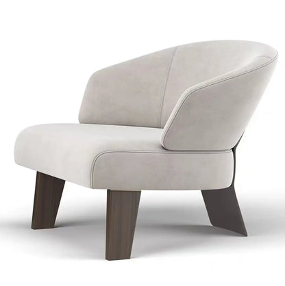 Light luxury fabric single sofa chair modern simple tiger chair