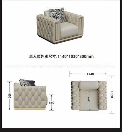 Classic Lounge Kids Sofa Floor Adults Armrest Comfortable Cushion Sofa Romantic Luxury Divani Da Soggiorno Home Furniture