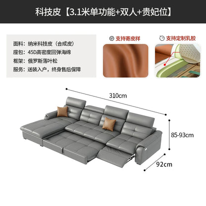 Italian Modern Sofas Minimalist Living Room Electric Lazy Sofas Relax Armchairs Apartment Articulos Para El Hogar Accessories