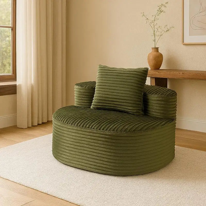 Compressed Sofa: Moon Bay Sofa YKX-33003A1 Green - Modern, Stylish, Comfortable Seating for Your Living Room or Office Space