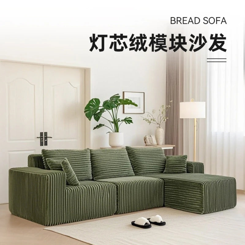 Vacuum Compression Sofa, One-piece Molded Sponge, Comfortable and Soft Living Room Boneless Sofa, Customizable