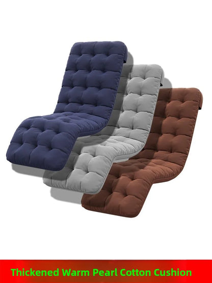 Thickened Chair Pad Backrest Pillow Foldable Bed Headboard Pillow Detachable Washable Modern Simple Style for Autumn And Winter