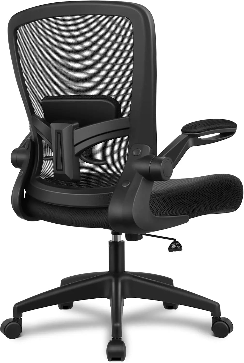 Office Chair,Ergonomic Desk Chair Breathable Mesh Chairs w/Adjustable High Back Lumbar Support Flip-up Armrests,for Home Office