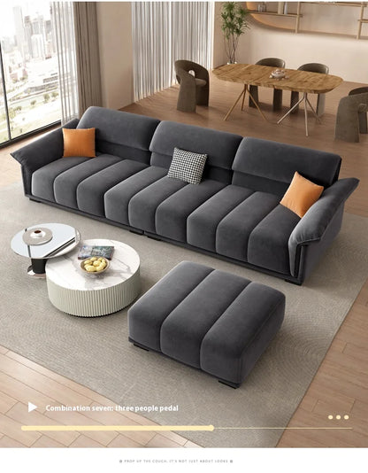 Luxury European Sofa Living Room Sectional Minimalist Modular Sofa Comfortable Lounge Divano Soggiorno Di Lusso Room Decor