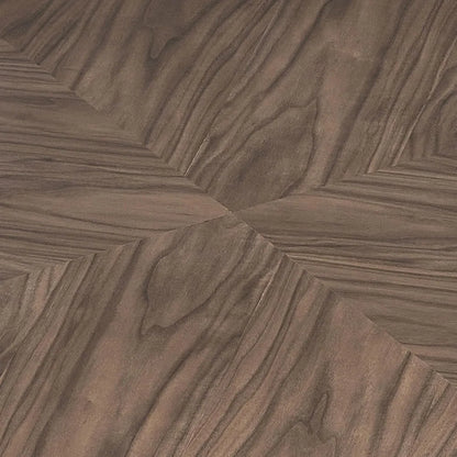 35.43" Round Coffee Table for Living Room Modern MDF Wood Coffee Table Drum Center Table for Apartment Office